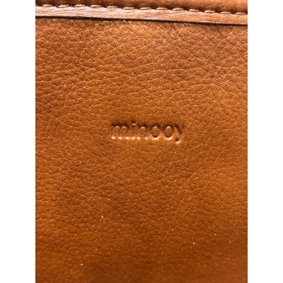 Minooy Uzania Brown Leather Crossbody Bag - Picture 7 of 13